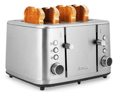 Tostadora Digital Atma Acero Inox 4 Panes 1850w