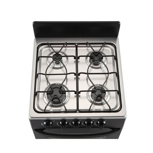 Cocina A Gas Sansei Essential 50 Cm Negra Multigas Negro