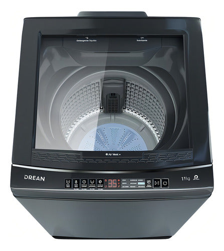 Lavarropas Automático Drean Lpdr1165LG 11kg 700rpm Inverter Gris Oscuro