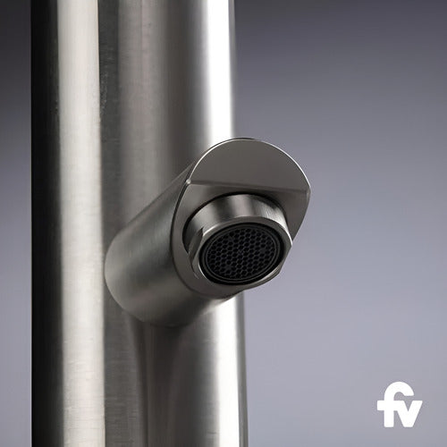 Griferia Ducha Para Exterior Fv 0320.01-ai Arena Acero Inox