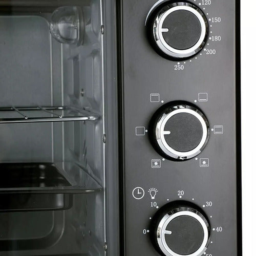 Horno Electrico De Conveccion Smartlife Sl-to0040 40 Litros Negro