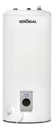 Termotanque Eléctrico Señorial Zafiro Teszp-95 80 Litros Blanco