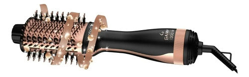 Cepillo Secador Modelador Y Voluminizador Gama Keration 3d Negro