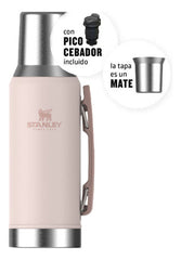 Termo Stanley Mate System Classic 1200ml Rose Qrtz Bpa Free Rosa