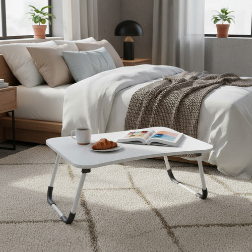 Mesa Bandeja Plegable Desayuno Base Notebook Para Cama