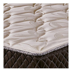 Colchón De 1 Plaza Espuma Cannon Exclusive Pillow Top Beige/marrón