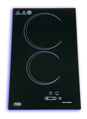 Anafe Eléctrico Tst Vitro 2 Hornallas Negro