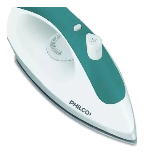 Plancha Seca Philco Psp1217pi 1200w Suela Antiadherente Color Blanco