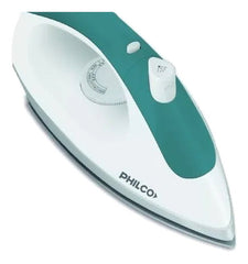 Plancha Seca Philco Psp1217pi 1200w Suela Antiadherente Color Blanco