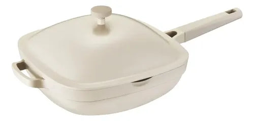 Wok  Antiadherente Con Tapa Carol Tiza  Mod.12026 Tiza