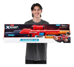 Pistola Zuru X-shot Excel Ranger X8 7964 Rojo