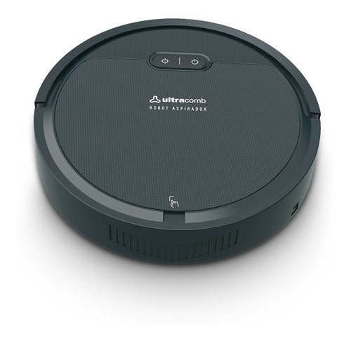 Aspiradora Robot Ultracomb Detector Obstaculos C/filtro Hepa Antracita/negro