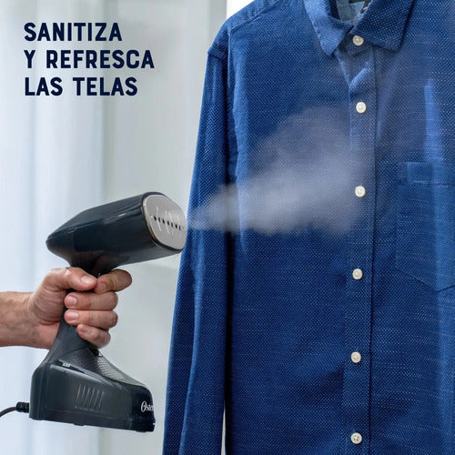 Vaporizador De Telas Portátil Oster Gctes-101 De 240 Ml Negro