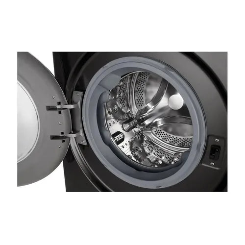 Lavarropas 12kg Aiddtm Inverter Direct Drivetm Steam Gris Oscuro