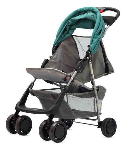 Cochecito Huevito Travel System Eos Bebesit 1337ts-j Verde Verde Oscuro Negro