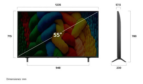 Smart Tv Led LG 55 55nano80asa 4k Uhd Alpha 7 4k Gen8