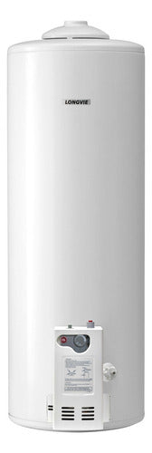 Termotanque Multigas Longvie Plus T5110 Con Poliuretano 110 Li Color Blanco