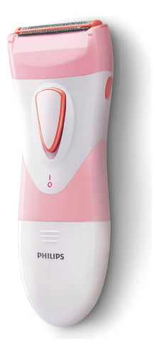 Afeitadora Philips Hp6306 Electrica Rasura Femenina Rosa/blanco