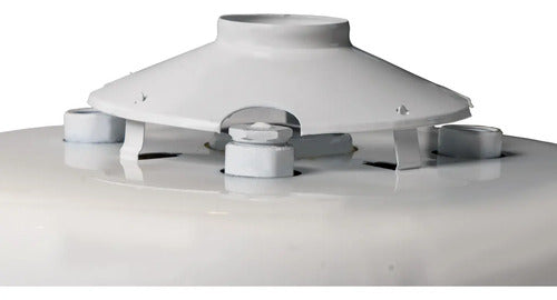 Termotanque A Gas De Carga Superior Ecotermo Populi 45l Cts Blanco