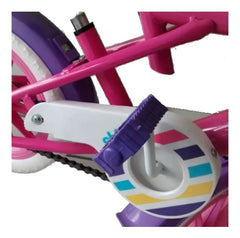 Bicicleta Stark Rodado 12 Chikys Nena 6067 Con Manija Rosa