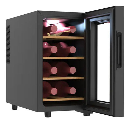 Cava De Vinos Vondom Para 8 Botellas Con Estantes De Madera