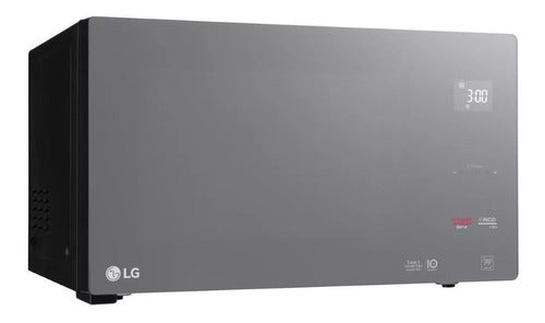 Microondas Grill LG Neochef Mh8298 Inverter Negro De 42lts