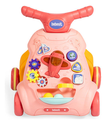 Caminador Musical Bebesit 1801 Rosa