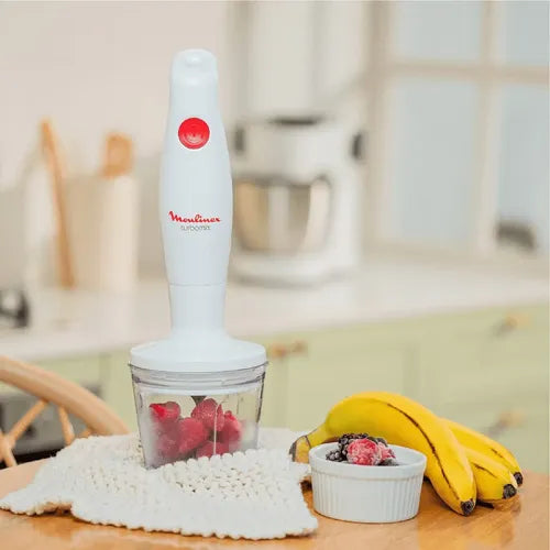Licuadora De Mano Mixer Moulinex Dd12z2a0 Turbomix Plus Blanco