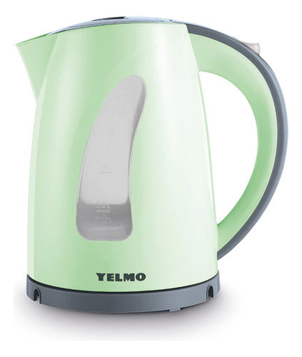 Pava Jarra Eléctrica Yelmo Pe-3900 1.7 Litros Verde Claro