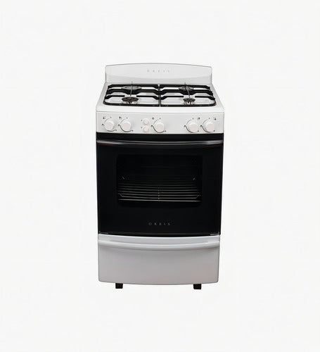 Cocina Orbis 958bc4 Blanca 4 Hornallas Con Encendido Electrónico Multigas Blanco