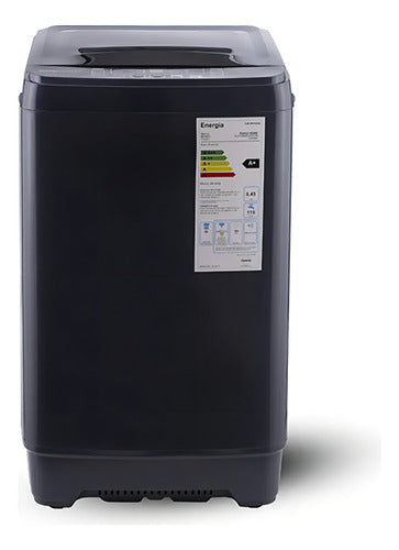 Kanji Lavarropas Automático 6 Kg Silver Carga Superior Color Gris Oscuro