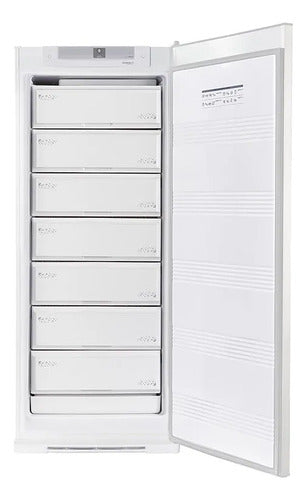 Freezer Vertical Columbia Cfv25/9 250 Lts Blanco Blanco