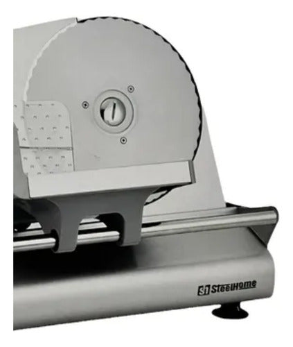 Cortadora De Fiambre Steel Home Sh Cf150 Color Gris