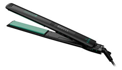 Planchita De Pelo Gama Elegance Essentian Oils Matcha Led Con Regulador Negro
