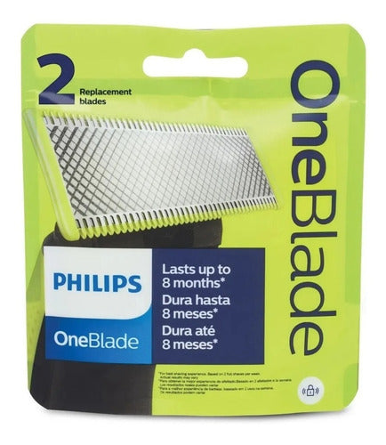Repuestos De 2 Cuchillas Philips Oneblade Qp220/51 Cts
