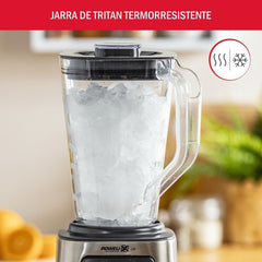 Licuadora Moulinex Lm82ad10 Perfect Mix De 1.75l 1200w - Plateado