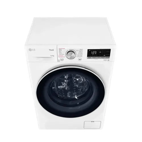 Lavasecarropas LG 12/7kg Aiddt Inverter Direct Drive Steam Blanco