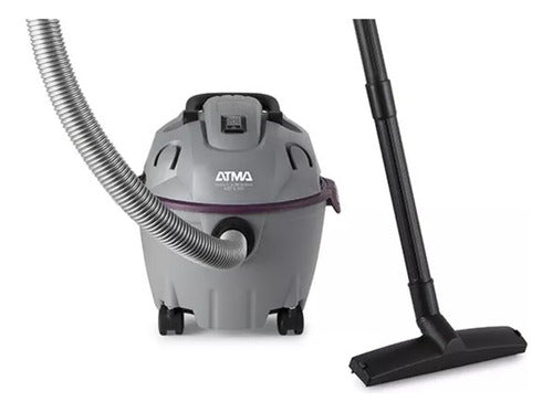 Atma Aspiradora Dual Force Power Polvo Y Liquidos As9221pi Color Gris/violeta