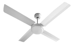 Ventilador Techo Liliana Vthb704r 4 Aspas Control Remoto Led 1.2 M Blanco Blanco Metal 4