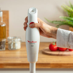 Minipimer Mixer Moulinex Turbomix Licuadora De Mano Blanca Dd12a1ar