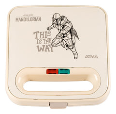 Sandwichera Para 2 Antiadherente Atma Disney Mandalorian