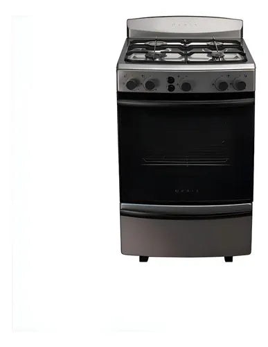 Cocina Multigas Orbis 958ac4m Acero Inox De 4 Hornallas Cs Plateado
