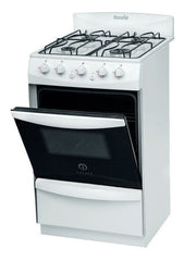 Cocina A Gas Escorial Palace Cristal Blanca Blanco