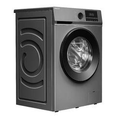 Lavarropas Carga Frontal Philco 11 Kg Inverter Grey Silver Gris