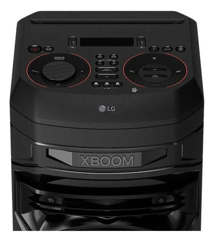 Parlante Portátil LG Rnc5 Xboom Torre Bluetooth Dj Karaoke Negro