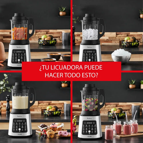 Licuadora Moulinex Lm835d10 Perfect Mixcook Plateado