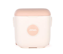 Heladera Conservadora Vintage Atma 305vp 30l C/ Carrito Rosa Rosa