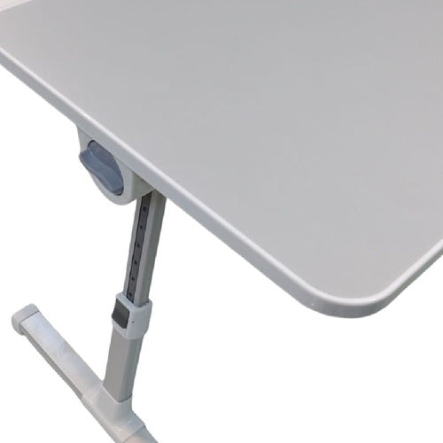 Mesa Bandeja Plegable Tablet Laptop Notebook Vivendi 60cm Blanco