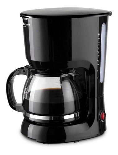 Cafetera Cofly Ac950 Eléctrica 1.25l Negro Liliana