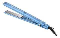 Plancha De Pelo Ga.ma Elegance 3d Therapy Blue Titanio Azul